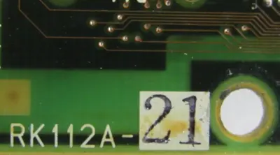 USED MITSUBISHI RK112A-21 CIRCUIT BOARD BN634A980H01 RL122B E46669717V