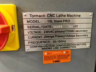 Used 2018 TORMACH 15L SLANT PRO CNC Lathes British Columbia CA | Lenmark #913332