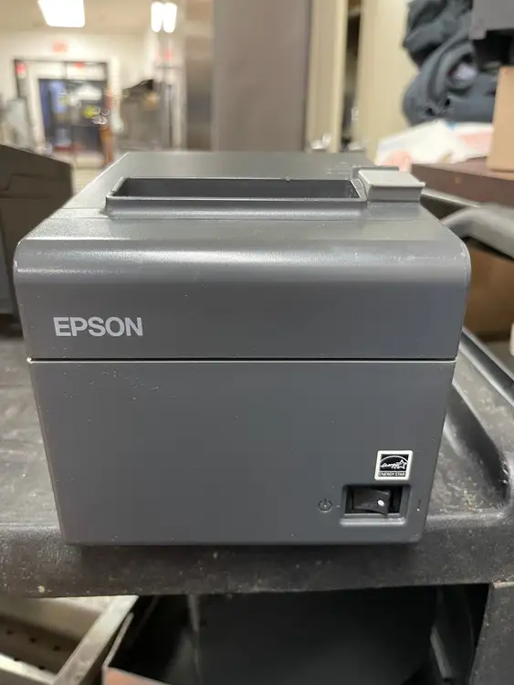 Used EPSON Used Epson TM-T20ii POS Thermal Receipt Printer M267D - HLR Thermal Printers Illinois US | Falcon Restaurant Supply #1376394
