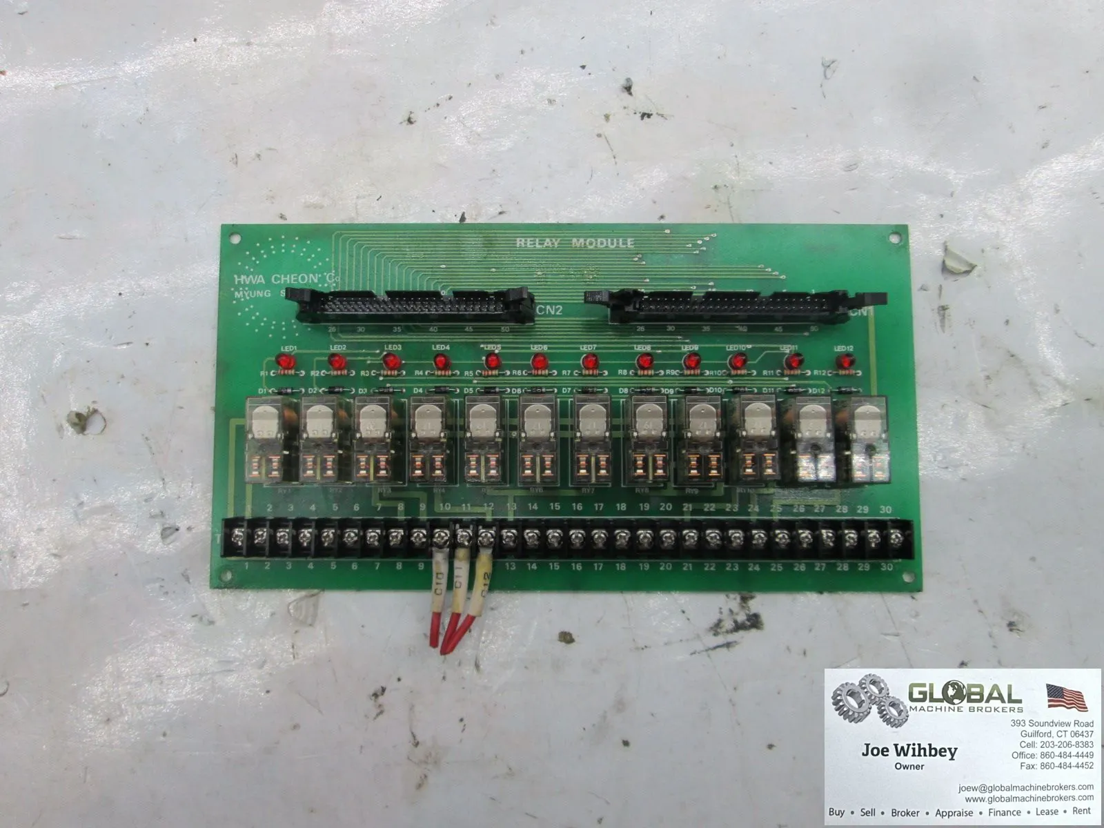 HWACHEON Relay Module Circuit board