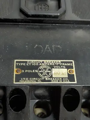 Used I-T-E ET100 Circuit Breakers Ohio US | Surplus Asset Holdings #1236255