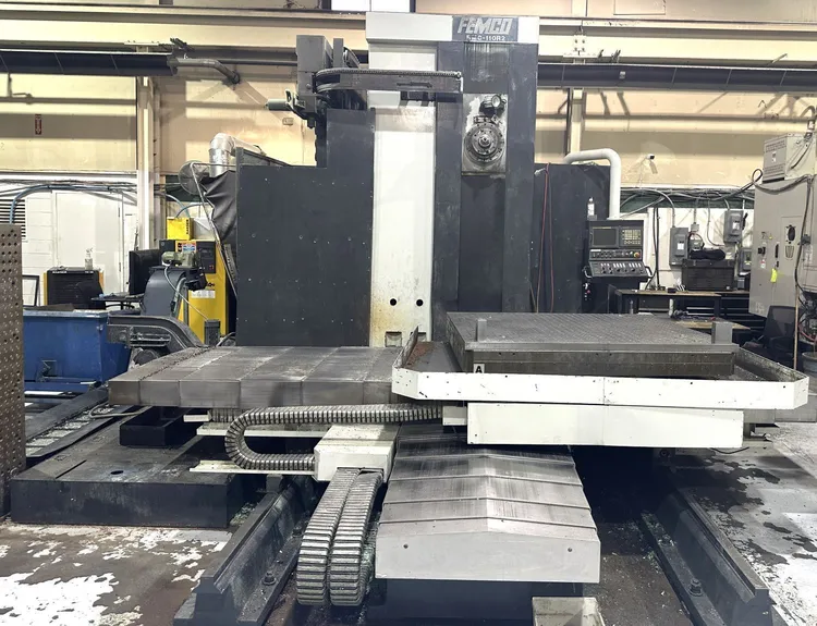 2006 FEMCO BMC-110R BORING MILLS, HORIZONTAL, TABLE TYPE, UNIVERSAL, CNC | T.R. Wigglesworth Machinery Co.
