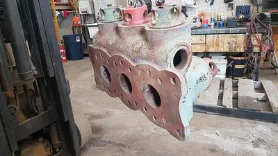 USED GARDNER DENVER PA-8 TRIPLEX MUD PUMP