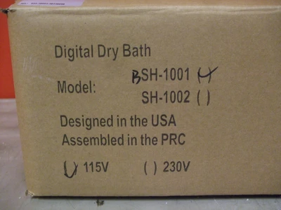 NEW BENCHMARK BSH1001