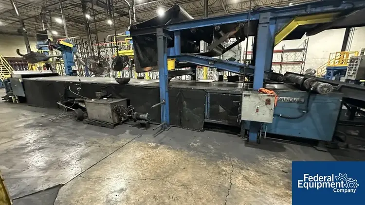 Used Sandvik 60" x 40' Sandvik Belt Flaker Flakers Ohio US | Federal Equipment Company #420309