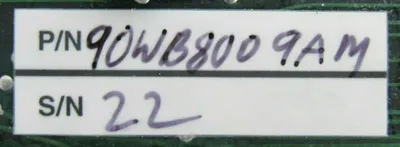 USED TRIANGLE PACKAGE MACHINERY 90WB8009AM SCALE CONTROL BOARD 79000-71X01
