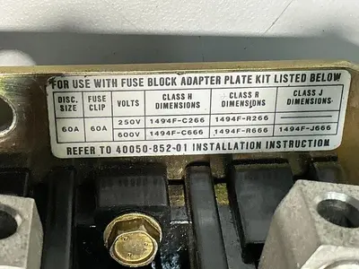 USED ALLEN BRADLEY 1494F-R666
