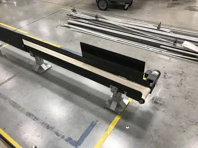 Used Oriental Motor 18 foot X 6" (5-3/4" belt) Conveyer Belt Conveyors Michigan US | Maverick Industrial Sales #1401339