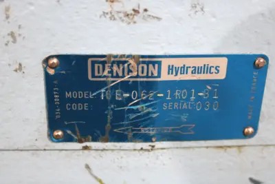 USED DENISON HYDRAULICS T6E-062-1R01-B1