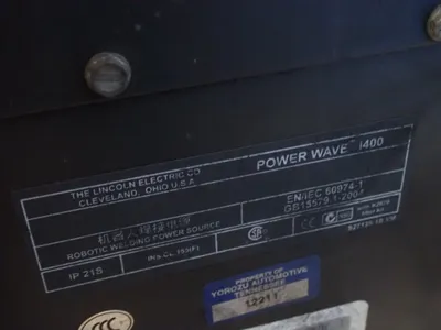 USED LINCOLN ELECTRIC POWERWAVE I400