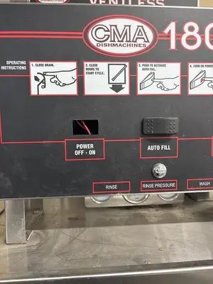 USED CMA DISHMACHINES CMA 180 VENTLESS