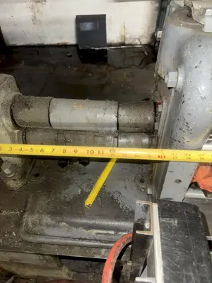 6" WIDE x 2-HIGH STANDARD AMERICAN POWERED ROLLING MILL: YOBRO #23829