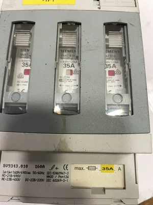 Rittal 8V9343.010 160A 3 Pole Fuse Switch Disconnector 690V 228/220VDC