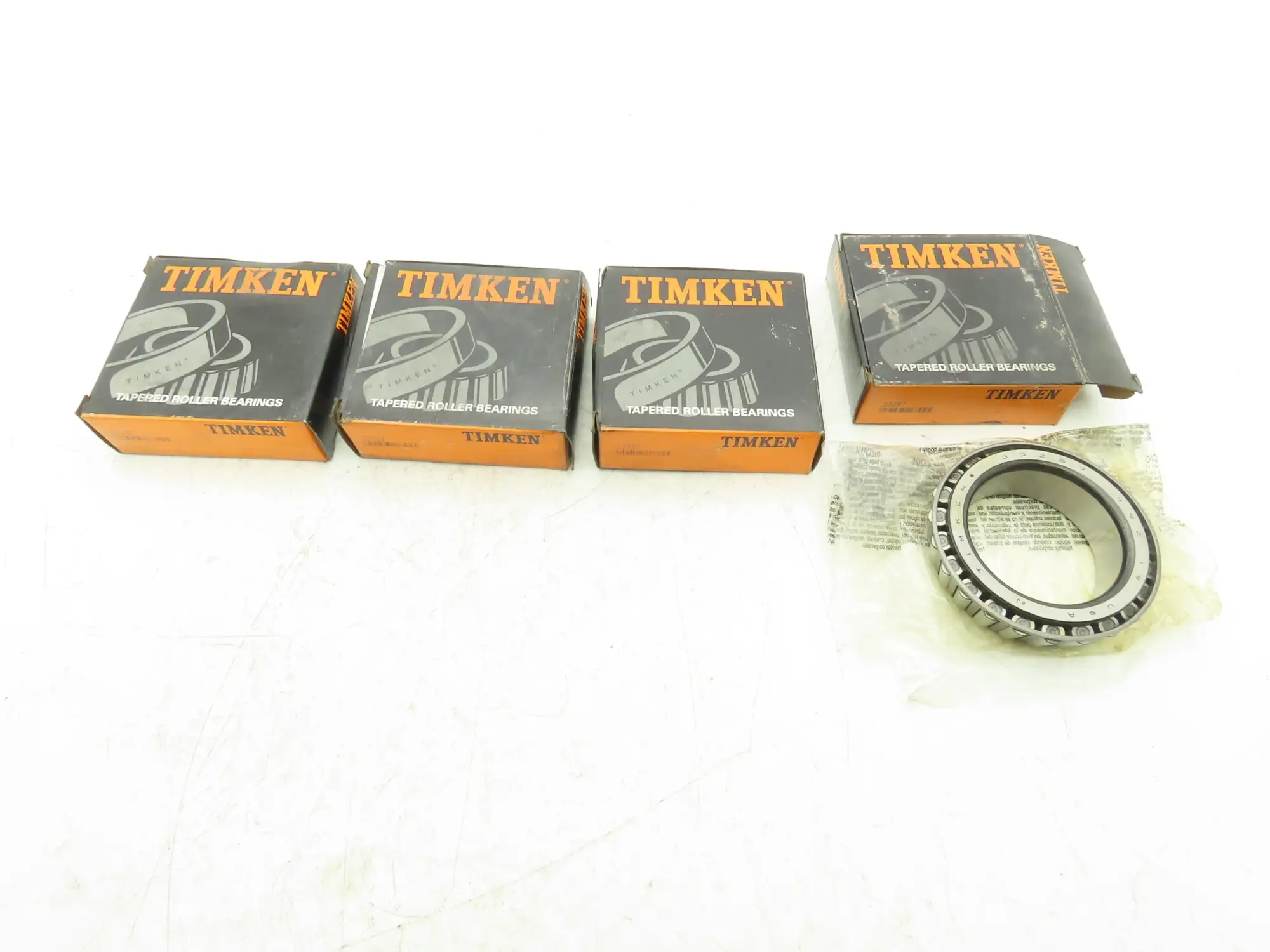 Timken 33287 Tapered Roller Bearing Cone 2.875"ID x 1.875 Width Lot of 4