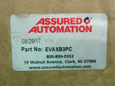 New | in-Stock ASSURED AUTOMATION EVAXB3PC Pumps Ohio US | HGR 24 #1006035