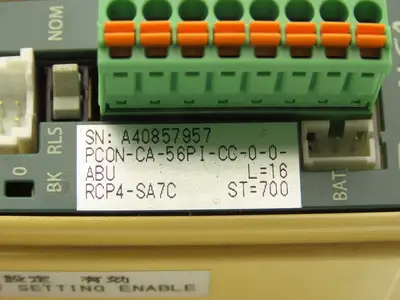 IAI PCON-CA-56PI-CC-0-0-ABU ROBO Cylinder Position Controller PowerCON 150 24VDC