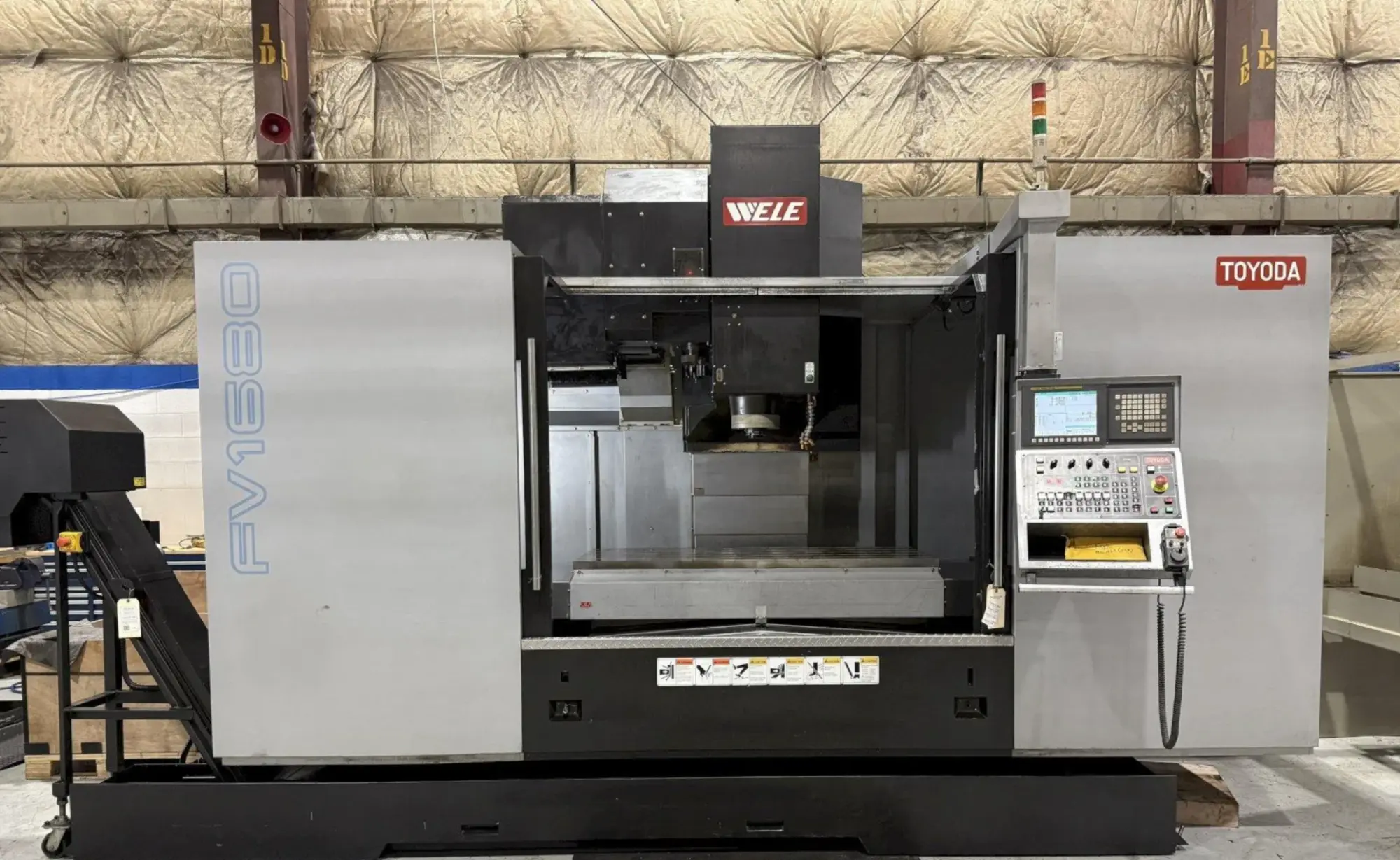 Used 2015 TOYODA FV1680 Vertical Machining Centers Ohio US | Toolquip, Inc. #1311506
