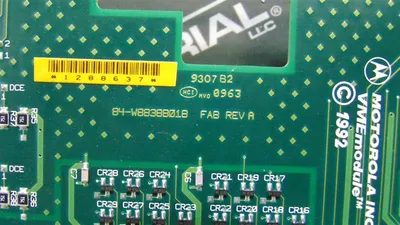Motorola 712A/AM VMEmodule Interface Card 84-W8838B01B Fab. Rev. A Used