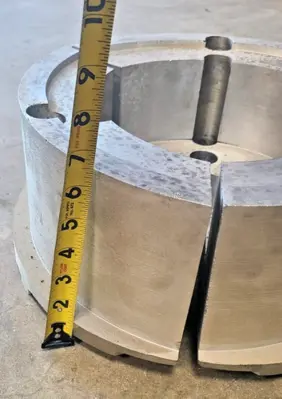 14" Lathe Chuck Aluminum Soft Jaws Abbott KTT15P6 CNC