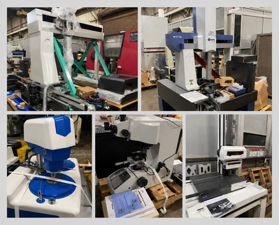 Ultra Clean Metrology, QA Lab & Inspection Equipment Assets of T F Metal USA Timed Online Auction