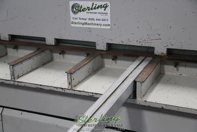 Used BETENBENDER 10-12 Power Squaring Shears (Gauge) California US | Sterling Machinery Exchange #1467183