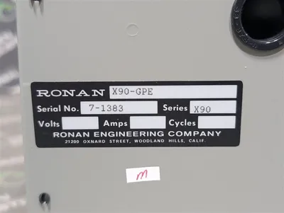 Ronan X90-GPE Chassis Enclosure for Point Level Monitors Series X90 Used