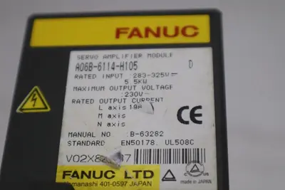 Fanuc A06B-6114-H105 Series D Servo STOCK 517-B