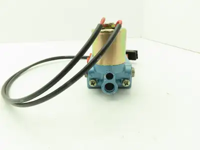 Skinner S3R0046 Pneumatic Directional Control Solenoid Valve 5/2 Pos 12VDC 3/8"