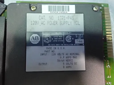 Used ALLENBRADLEY 1771P4S PLC Power Supplies Ohio US | HGR 24 #912863