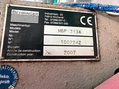 BEHRINGER HBP 313A Band Saws, Horizontal Dual Column | ESP Machinery Australia Pty Ltd (18)