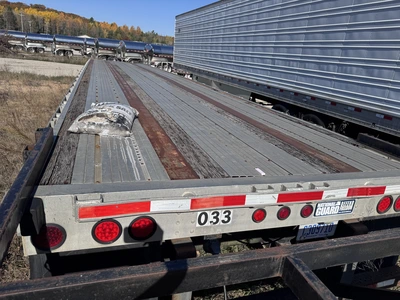 Used 2003 UTILITY FLATBED TRAILER Flatbed Trailers Michigan US | Miedema Asset Management Group #1709485