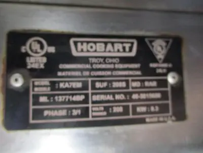 USED HOBART KA7EM