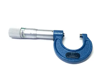 52-248, 52-248-001 | Fowler 52-248-001 Outside Micrometer 0"- 1", 0mm - 25mm 0.01mm Graduation 52-248 - Used