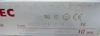 NEW IDEC RU2S-CD-D24 RELAY RU2SCDD24 10 PCS.
