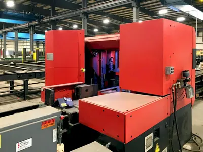 Used 2014 AMADA DYNASAW 430 Horizontal Dual Column Band Saws Illinois US | Machine Factory Outlet #1264254