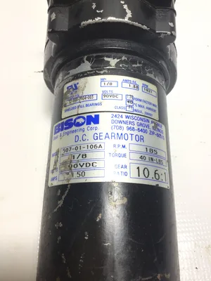 USED BISON 🛠️ MODEL: GENUINE BISON 507-01-106A COMPONENT