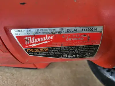 USED MILWAUKEE 6146-31