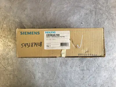 New | in-Stock SIEMENS CED63A100 Switchgears British Columbia CA | Lenmark #241883