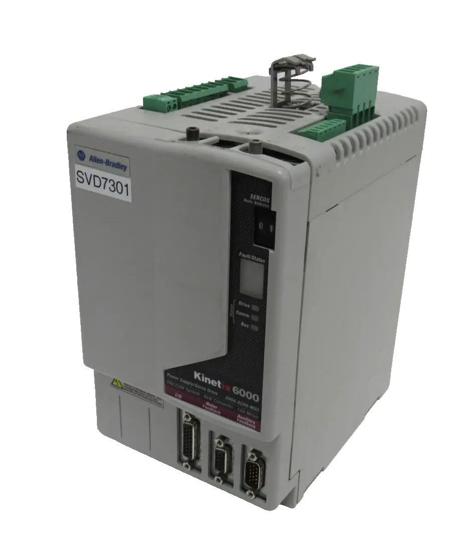 USED ALLEN BRADLEY 2094-AC09-M02 KINETIX 6000 DRIVE SER.A VER. V1.075M