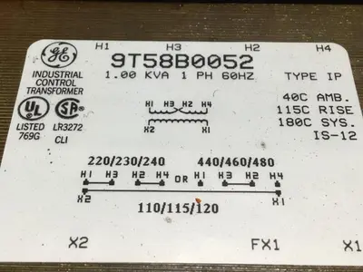USED GENERAL ELECTRIC / GE 9T58B0052