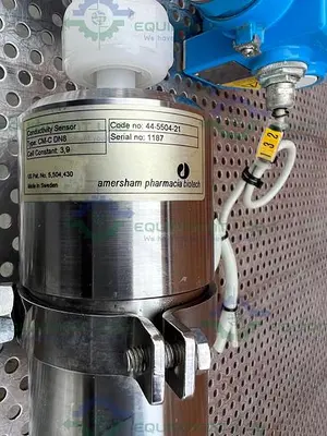 USED ENDRESS + HAUSER PMC631 PRESSURE TRANSMITTER W/ AMERSHAM CONDUCTIVITY SENSOR