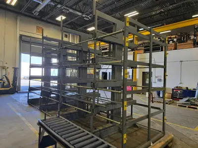 Used STEEL STORAGE SYSTEMS 5T-4G-30X75R-24 Racks/Shelving British Columbia CA | Lenmark #1440515