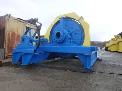 Ball Mill, 4' Diameter x 5' Long, Denver, Rubber Lined - #D745262