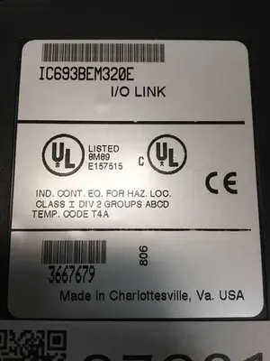 USED GE FANUC IC693BEM320E