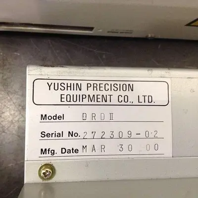USED YUSHIN PRECISION EQUIPMENT DRDII