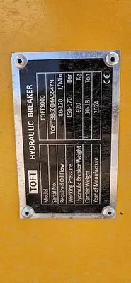 New | in-Stock TOFT _UNKNOWN_ Misc Construction Attachements Utah US | CSS Equipment Sales #1347156