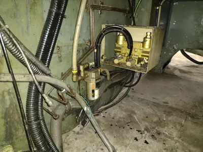 220 TON AIDA MODEL #NCI-200(2) GAP FRAME PRESS, 12.59" STROKE: STOCK #22210