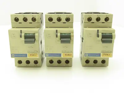 Telemecanique Motor Starter Circuit Breaker 690V 14A 3Ph Lot of 3