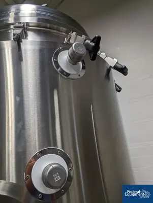 USED A&M Process 500 Liter A&B Process Receiver Tank, 316 S/S, 44/150#
