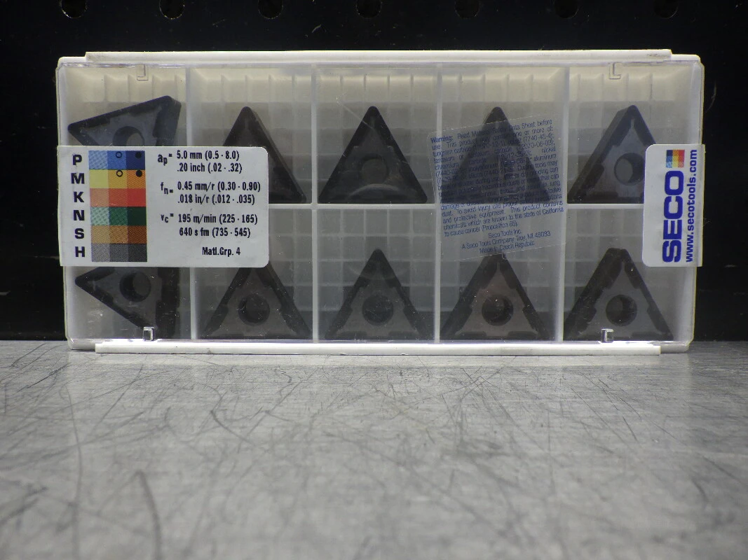 SECO Carbide Inserts QTY10 TNMG270612-M15 TP3500 (LOC1434A)